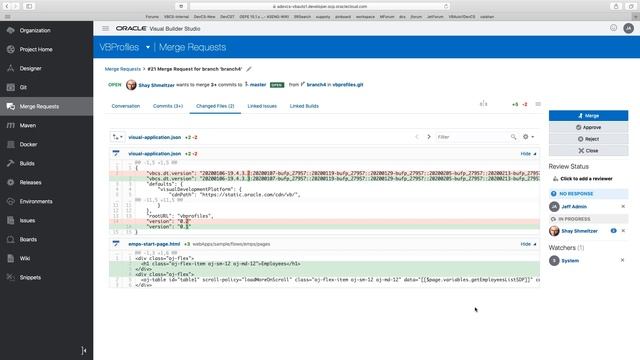 Managing Code Lifecycle for Visual Apps with Visual Builder Studio смотреть онлайн