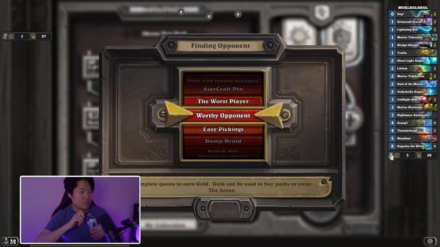 💯 STEAMROLLING W/ NEW MURLOC SHAMAN! | Scargil, Underbelly Angler | Rise of Shadows | Hearthstone смотреть онлайн