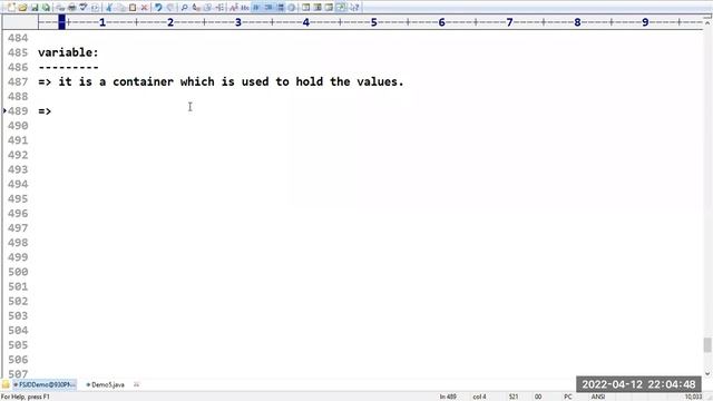 FULL STACK JAVA DEVELOPER tutorials || Demo - 4 || by Mr. Prakash Babu On 12-04-2022 @9:30PM IST смотреть онлайн