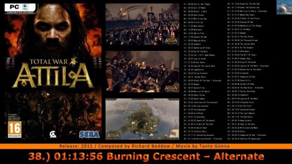 Total War ATTILA OST [Full] Game Soundtrack