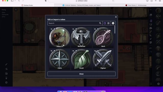 Making tokens for Owlbear Rodeo using Token Stamp 2 смотреть онлайн