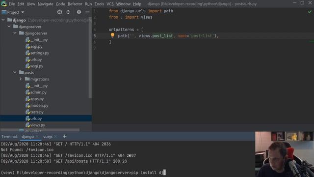 Learning Django - How to setup vuejs with Django as rest api framework смотреть онлайн