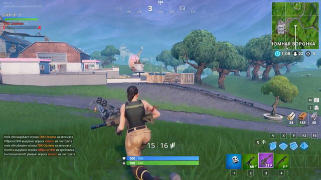 Фортнайт, угарные моменты с другом. (Угарненько) смотреть онлайн