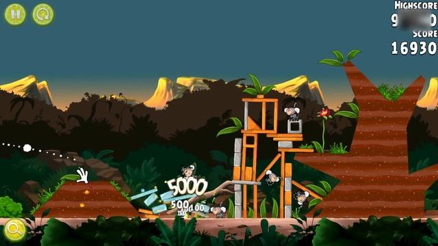 angry birds rio jungle escape прохождение jungle escape all stars speedrun angry birds game J1M101 смотреть онлайн