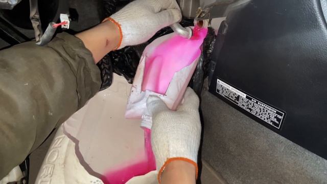 Ремонт радиатора авто печки Lexus Gx 470 2003г. смотреть онлайн