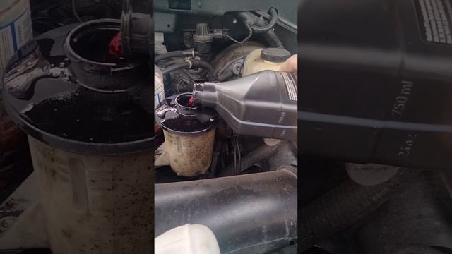 Power steering low fluid Ford F-150 ATF Mercon V recommend by Ford Fix the noise on power steering смотреть онлайн