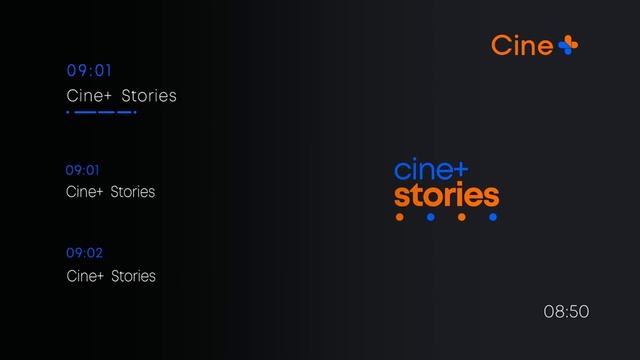 Окончания Рекламного Блока, Расписание "Cine+ Stories", Основная Заставка, Анонс (Cine+, 27.10.2023 смотреть онлайн