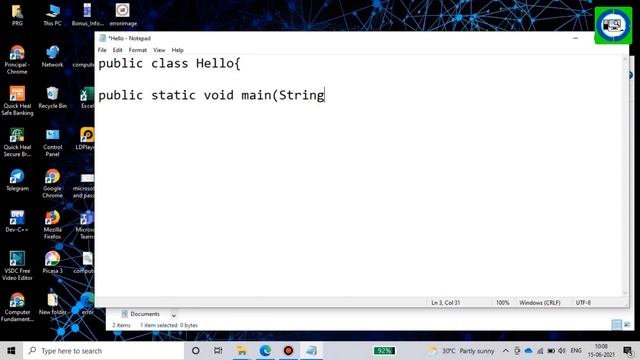 How to Compile and Run Java Program in CMD Using Notepad/Notepad++ смотреть онлайн
