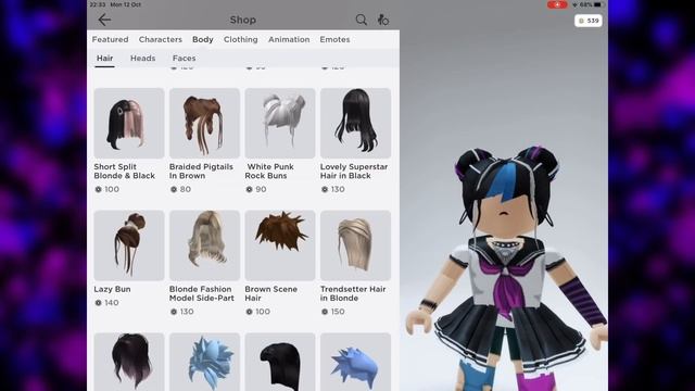 Recreating Ibuki Mioda from Danganronpa || Roblox?? смотреть онлайн