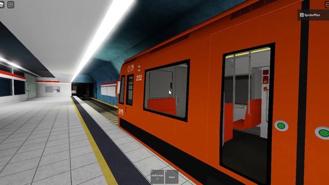 Driving the new M200 in Helsinki metro simulator 2! || ROBLOX || Helsinki metro simulator 2 смотреть онлайн