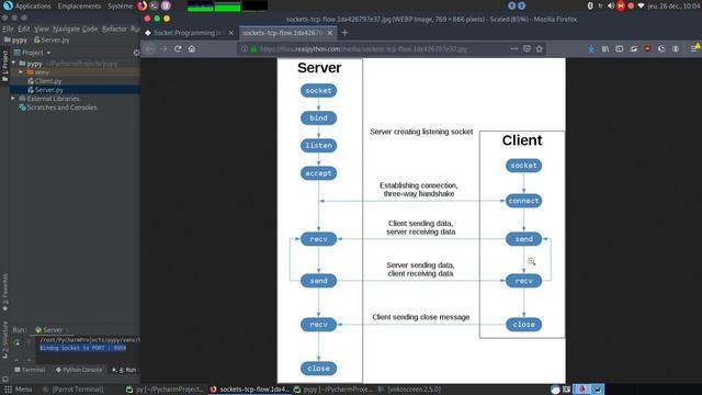 Python Scripting #1 Reverse SHELL #1 Coding CLIENT/SERVER * SOCKET INITIATION * смотреть онлайн