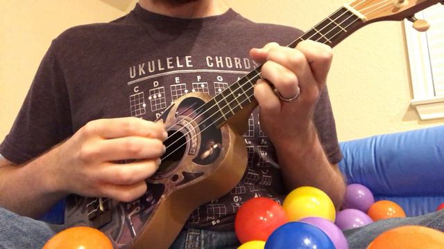 Jittery attempt at "Don't Speak" by No Doubt on ukulele смотреть онлайн