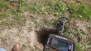 Тест глубинной программы металлоискателя Signum MFD на клад монет в грунте!