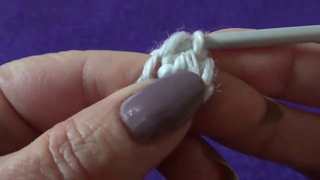 Столбик без накида Single crochet смотреть онлайн