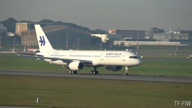 Boeing 757 ICELANDAIR (ALBERT BALLIN TITEL) TF-FIW смотреть онлайн