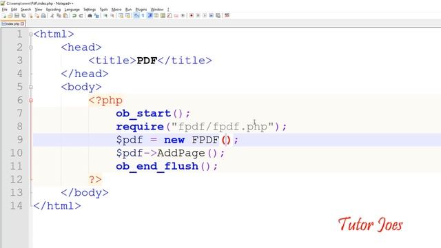 Create PDF File in PHP in 3 Minutes in Tamil смотреть онлайн