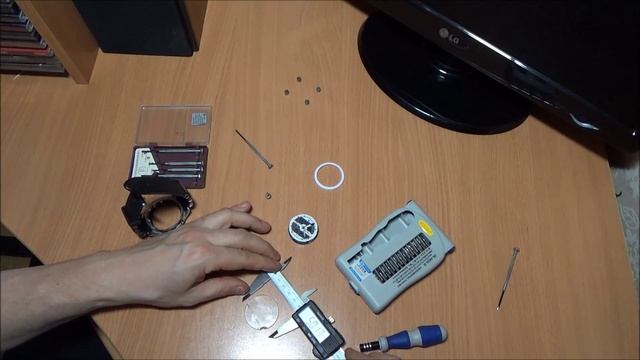 Ремонт часов Shark (замена стекла). смотреть онлайн