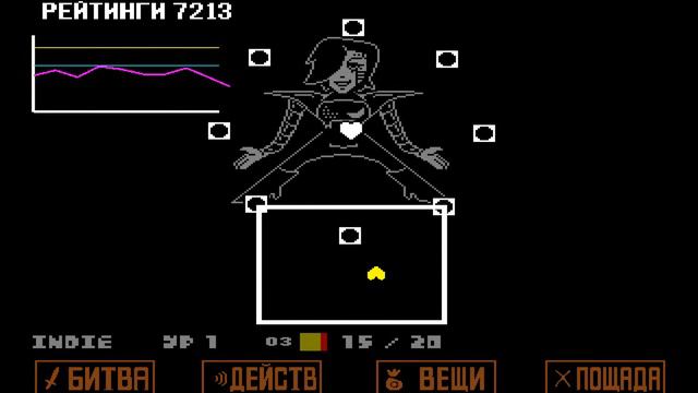 UNDERTALE - Танцы с Меттатоном. смотреть онлайн