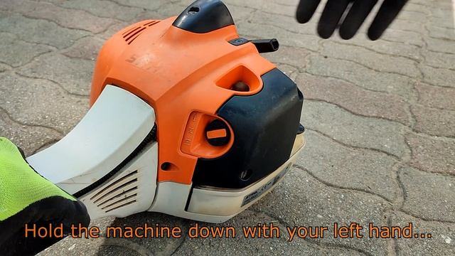 Stihl FS 410 C - Cold Start смотреть онлайн