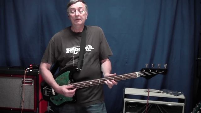 Soviet Tonika Bass Guitar Demo