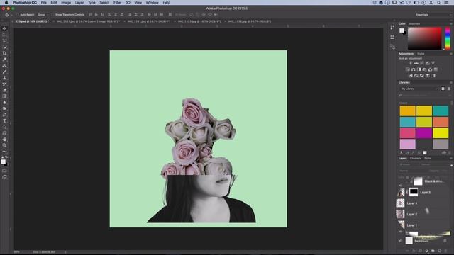 5 Simple Photoshop CC Layers Tips and Tricks to MASTER your workflow! смотреть онлайн