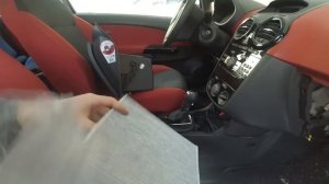 Как заменить фильтр салона OPEL CORSA D
