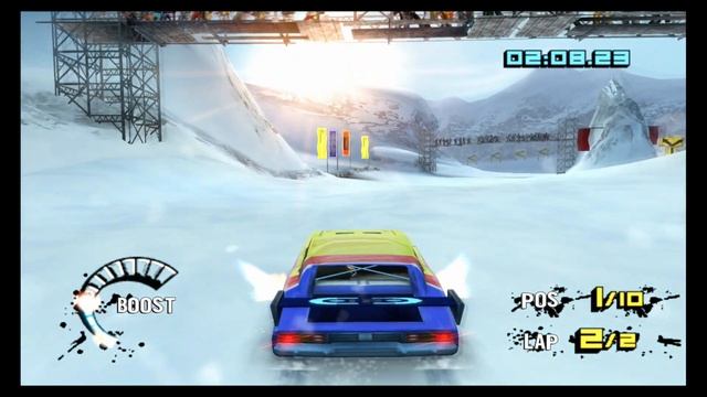 MotorStorm: Arctic Edge PS2 (PCSX2 v 1.6) 100% Speed Settings! смотреть онлайн