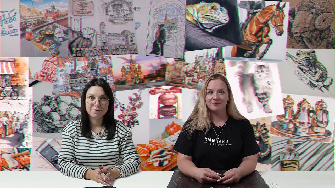 Промо онлайн-курса «Я—Скетчер» смотреть онлайн