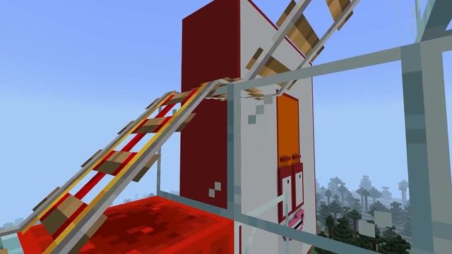 Numberblocks 1 To 22 Rollercoaster! | Numberblocks Minecraft - Giant Numberblocks 1 To 22