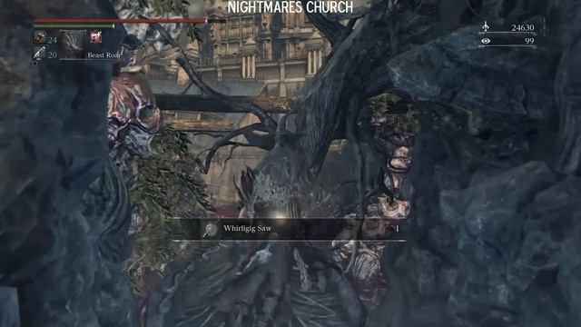 Bloodborne DLC The Old Hunters - Whirligig Saw Weapon Location смотреть онлайн