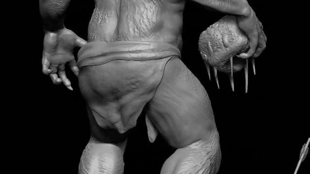 3D character / creature concept design sketch смотреть онлайн
