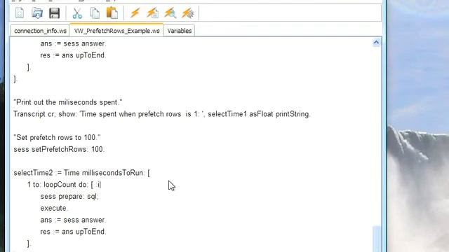 Prefetch Rows with Oracle and VisualWorks смотреть онлайн