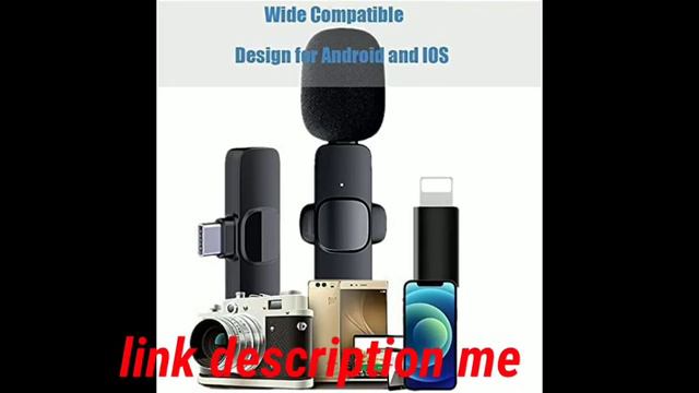 Ainsley Wireless Lavalier Microphone Mic-C Android iPhone,Plug and Play,Noise Reduction,No Need APP смотреть онлайн