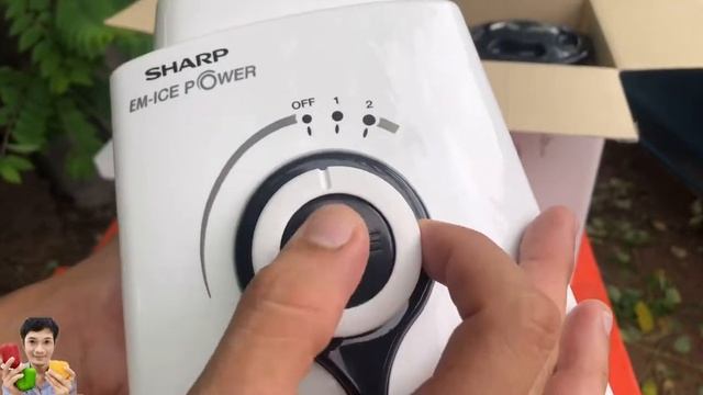 รีวิวเครื่องปั่นน้ำผลไม้ Sharp EM - Ice Power ความจุ 1.5 ลิตร 600 วัตต์ смотреть онлайн