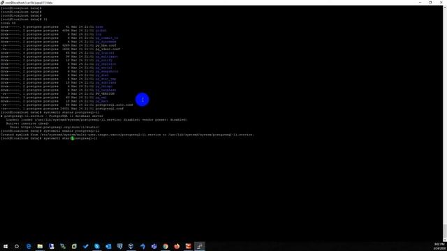PostgreSQL installation. смотреть онлайн