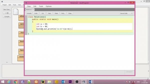 #4 Operators in Java | Relational Operators | Equal to , Not equal to, Less Than, Greater Than