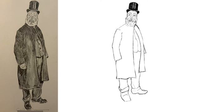Procreate: Me Sketching a Charles Dana Gibson Piece 3 смотреть онлайн