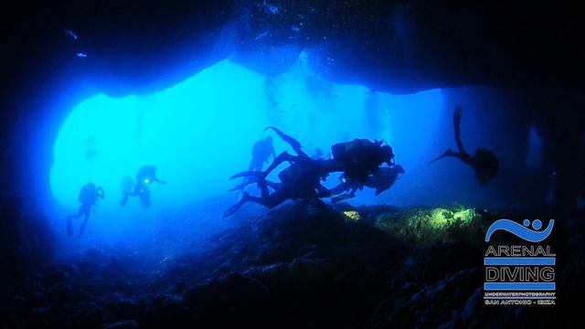 Scuba Diving Ibiza, Caves of Light -- Pillars of Hercules- Ibiza Diving смотреть онлайн