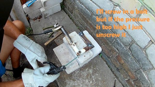 New blowpipe - metal melting furnace upgrade смотреть онлайн