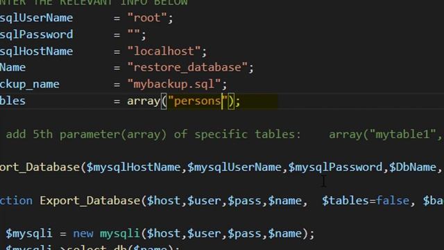 How to Take Backup of Mysql Database Using PHP Code смотреть онлайн