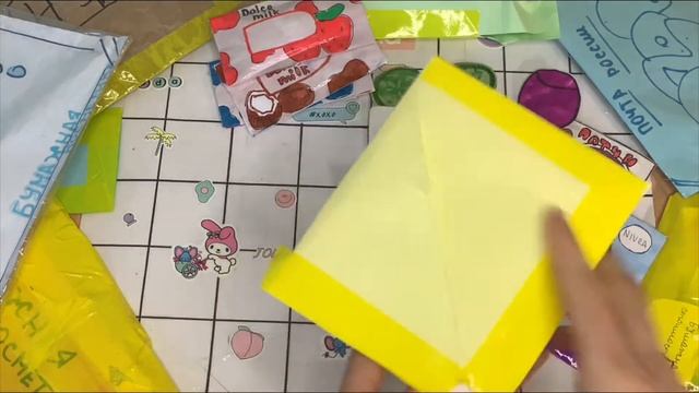 2 часть распаковка бумажной косметики ❤️?// смотреть онлайн