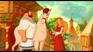 Три богатыря Илья Муромец Красками разными Клип