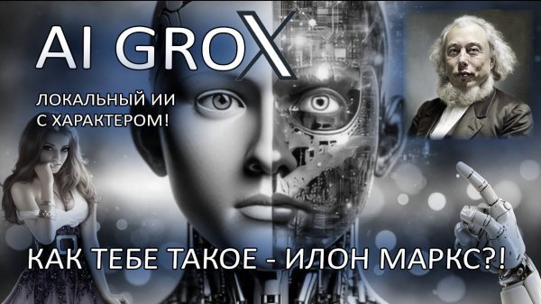 Локальный ИИ, который заставит тебя думать! Dewiar GroX!