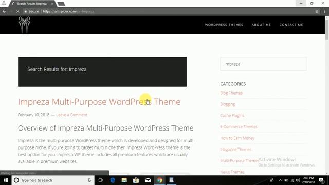 Download Impreza Multi Purpose WordPress Theme Free смотреть онлайн