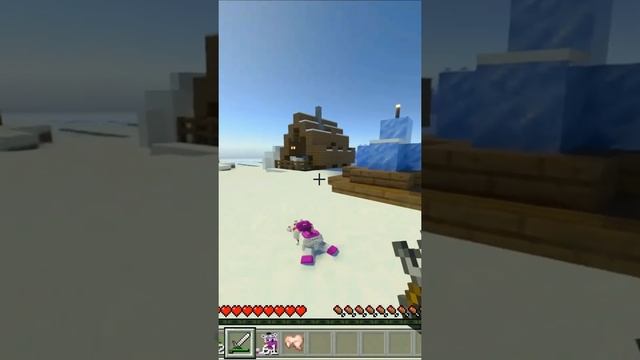 ? Меня убил ХЕЛПИ из ФНАФ 6 в Майнкрафт... #shorts смотреть онлайн