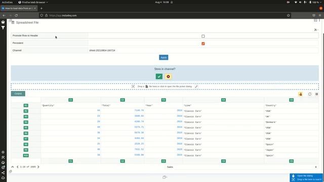 How to Load Data from a Excel File into Instadeq смотреть онлайн