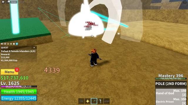 Reaching MAX Level Using Every Sword In Blox Fruits!