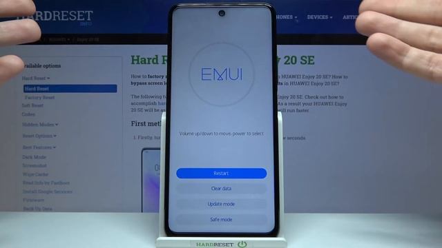 How to Enter Recovery Mode in HUAWEI Enjoy 20 SE – Find EMUI Recovery Menu смотреть онлайн