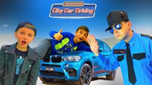 БОГДАН СДАЕТ НА ПРАВА! CITY CAR DRIVING С РУЛЕМ!
