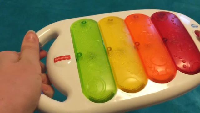 Цветной ксилофон/ пианино Fisher Price смотреть онлайн